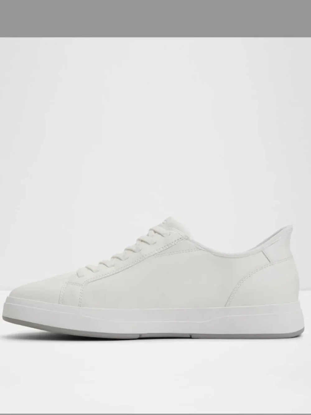 Aldo White Low-Top Sneakers in Size 10